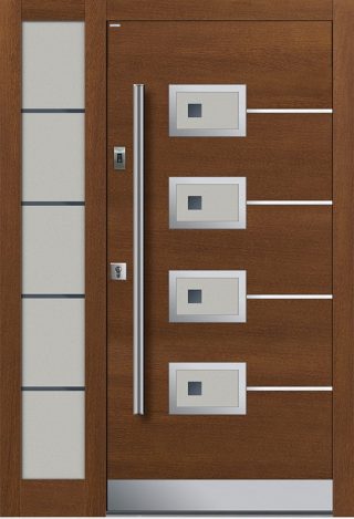 Drzwi zewnętrzne Parmax Top Inox 01