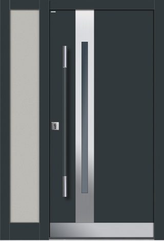 Drzwi zewnętrzne Parmax Top Inox 08