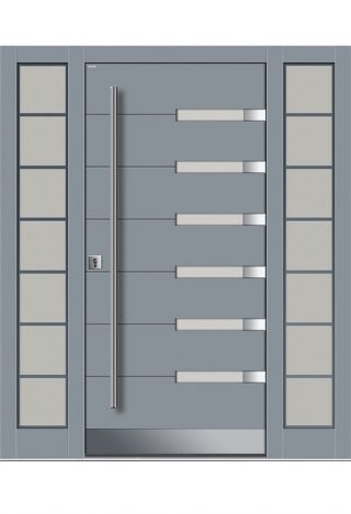 Drzwi zewnętrzne Parmax Top Inox 15