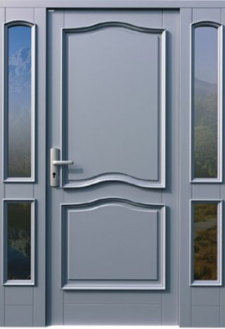 Klasyczne drewniane drzwi zewnętrzne Paxmax Top Design Classic C10