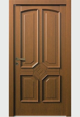 Klasyczne drewniane drzwi zewnętrzne Paxmax Top Design Classic C17