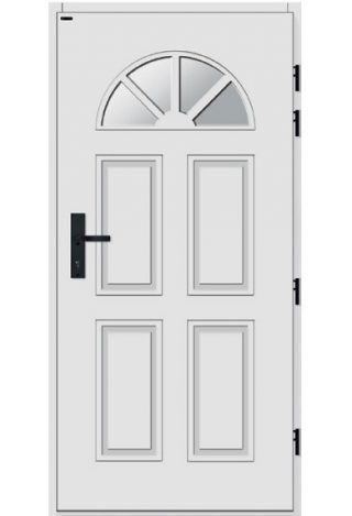 Drzwi zewnętrzne dębowe Parmax Projekt Ral Design Model Basic Klasyczny A