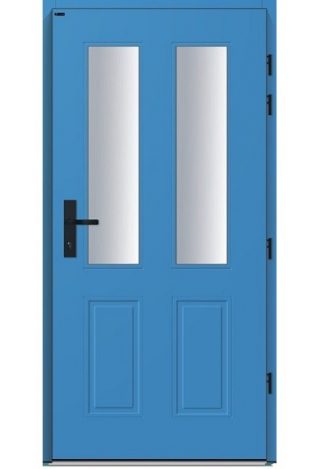 Drzwi zewnętrzne dębowe Parmax Projekt Ral Design Model Basic Klasyczny D