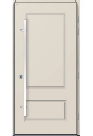 Drzwi zewnętrzne dębowe Parmax Projekt Ral Design Model Basic Klasyczny F