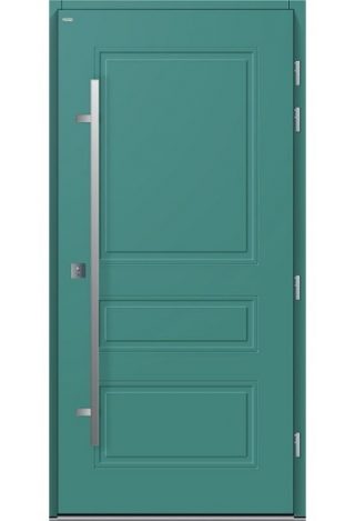 Drzwi zewnętrzne dębowe Parmax Projekt Ral Design Model Basic Klasyczny G