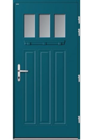 Drzwi zewnętrzne dębowe Parmax Projekt Ral Design Model Basic Klasyczny I