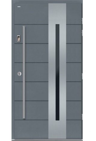 Drzwi zewnętrzne dębowe Parmax Projekt Ral Design Model Basic 05C