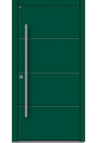 Drzwi zewnętrzne dębowe Parmax Projekt Ral Design Model Basic 16C